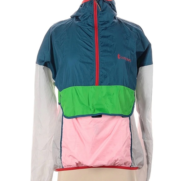 cotopaxi Jackets & Blazers - Cotopaxi Teca Half Zip Blue and Green Color Block Jacket-Unisex